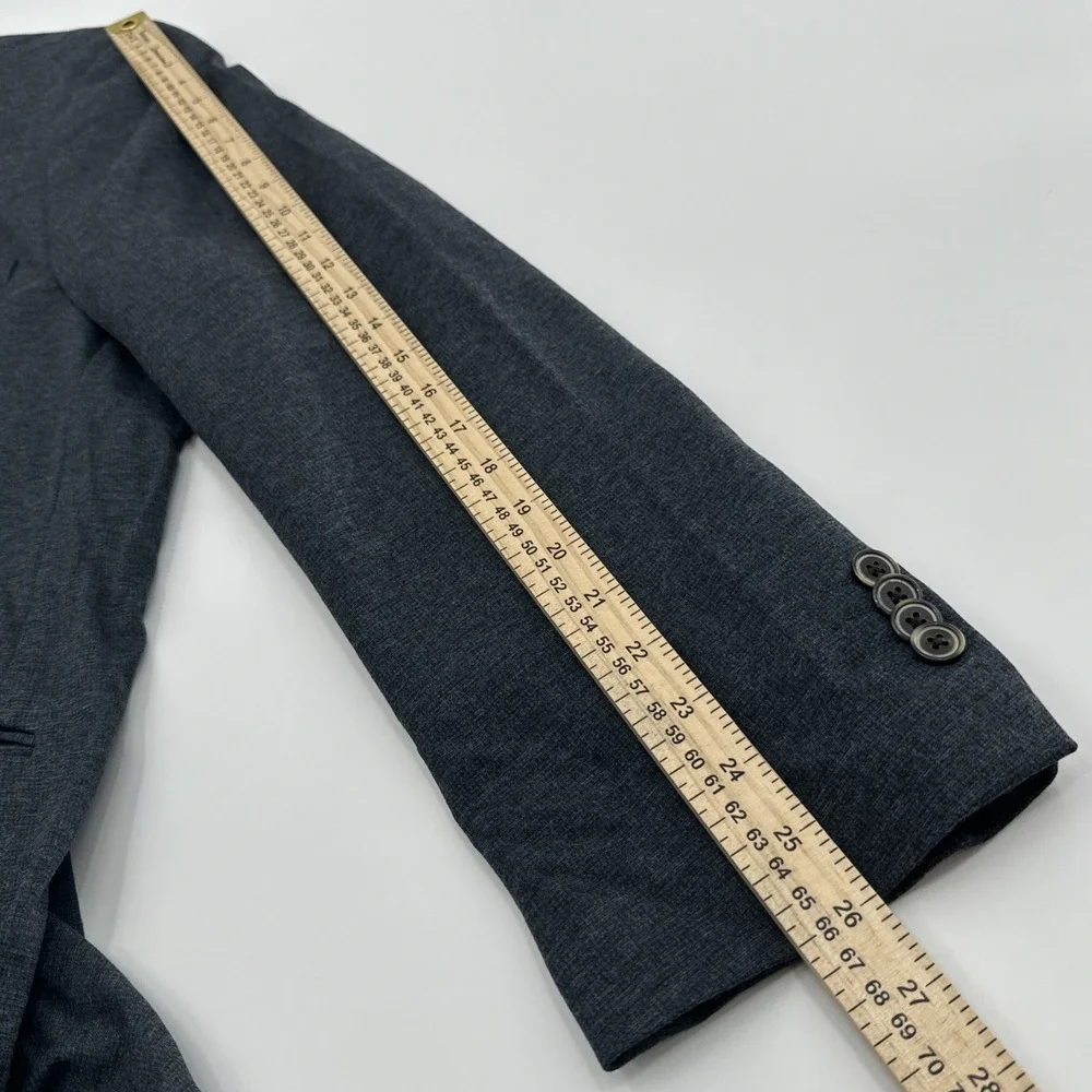 7 Diamonds Mannix 4-Way Stretch Blazer Sport Coat Mens 2XL Gray Black‎ Jacket